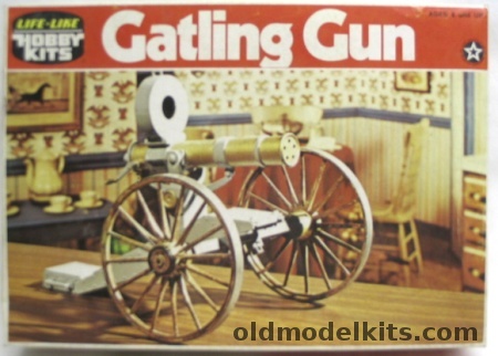 Life-Like 1/24 Gatling Gun, 09693 plastic model kit